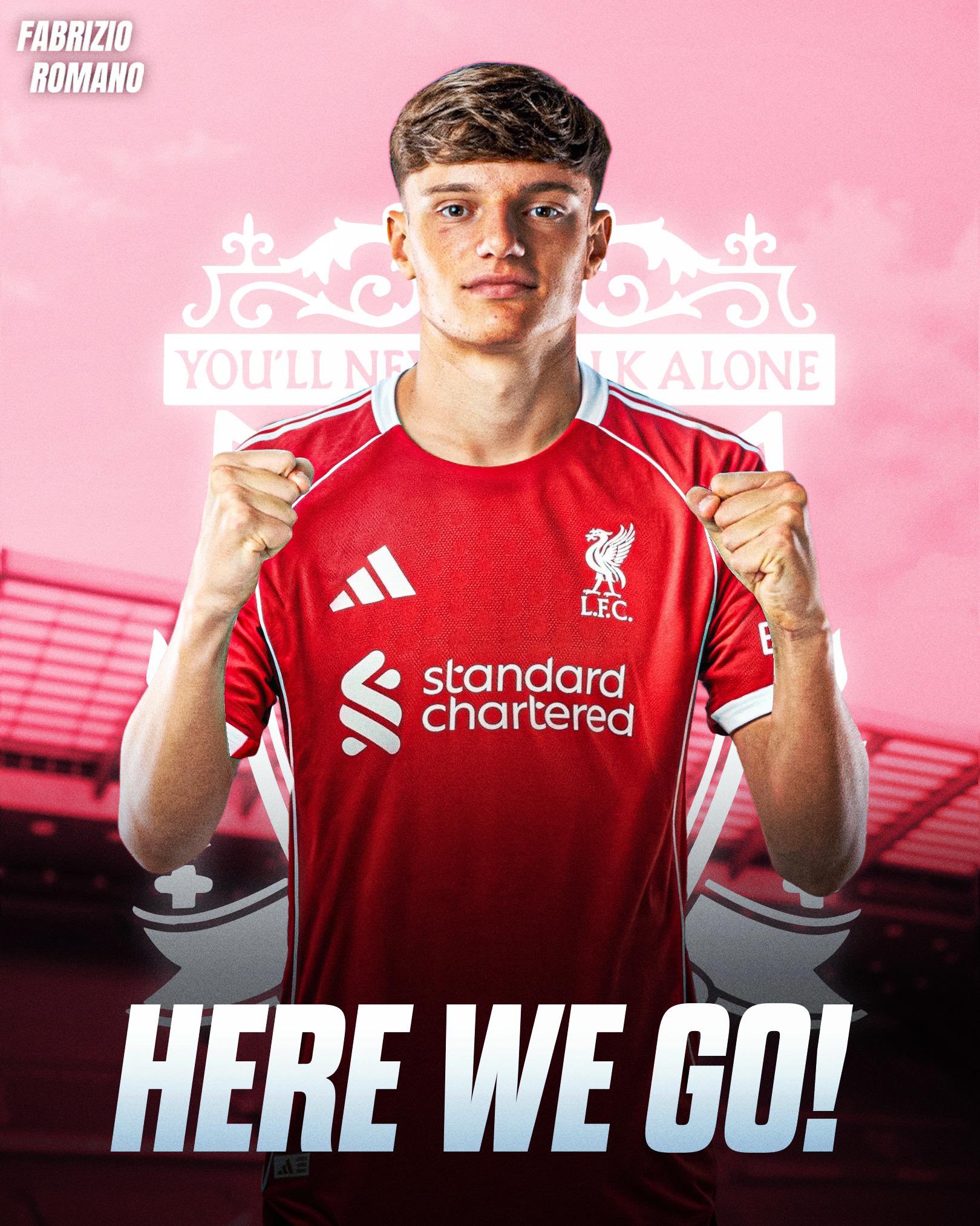 罗马诺确认：利物浦以3500万欧元引进帕尔马中卫莱奥尼